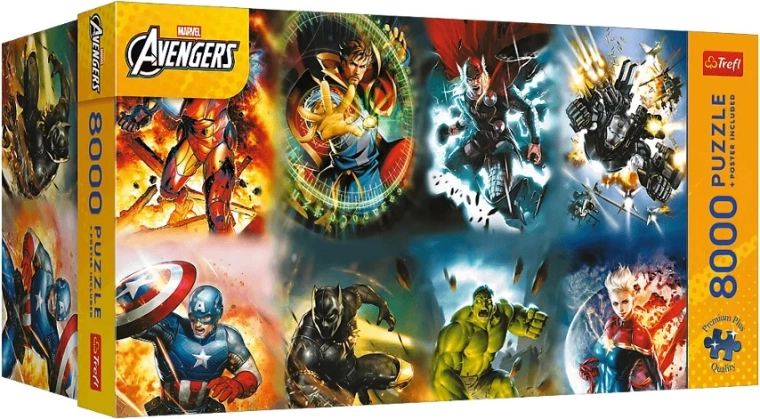 Puzzle Premium Plus Avengers : Legends in Action 8000 pièces