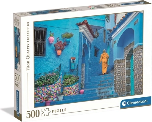 Puzzle Clementoni 500 pièces – la plus belle rue de Chefchaouen