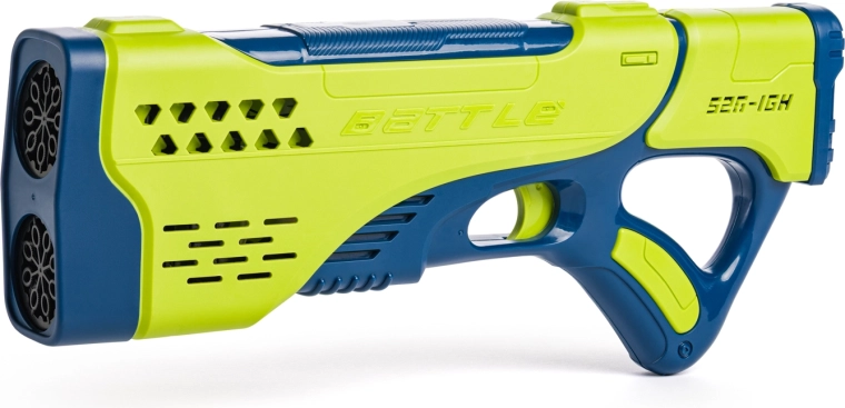 Woobly Boobly Double Bubble blaster – pistolet à bulles double avec recharge USB