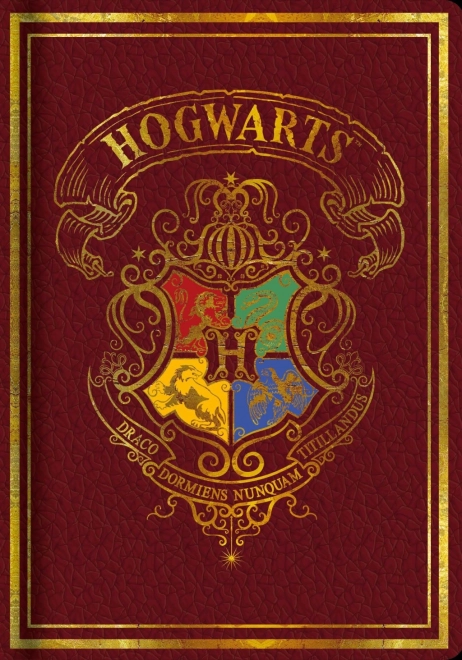 Bloc A5 Harry Potter rouge
