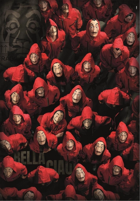 Puzzle 1000 pièces La Casa de Papel Netflix