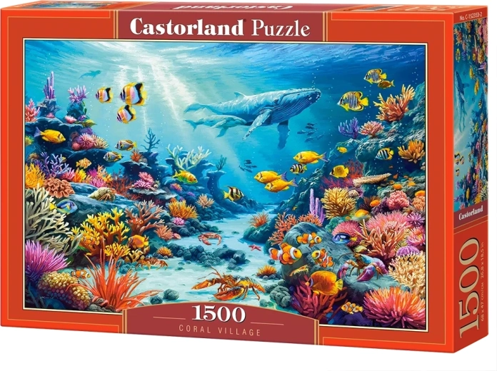 Puzzle Castorland Village de corail, 1500 pièces