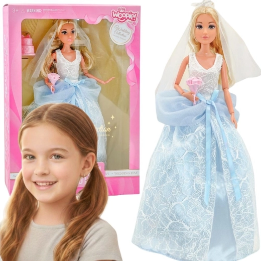 Woopie Royal Lily mariée avec gâteau