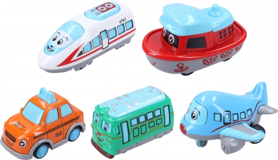 Véhicule en métal 6 cm à rétrofriction