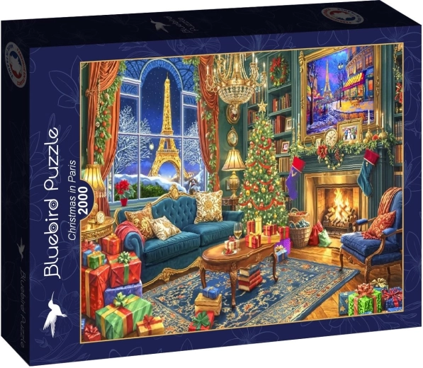 Puzzle Bluebird Noël à Paris 2000 pièces