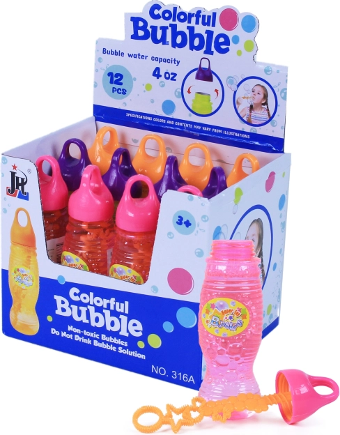 Flacon de bulles 115 ml – solution à bulles colorée pour enfants