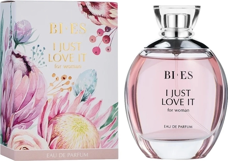 Tester eau de parfum pour femme BI-ES Just Love It 100 ml