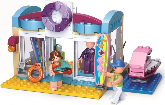 Sluban Girl's Dream boutique de vacances sports nautiques – jeu de construction