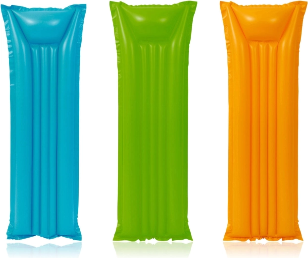 Matelas gonflable 174 × 59 cm – assortiment de couleurs