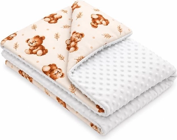 Couverture chaude pour bébé New Baby Sweet baby bears 80 × 100 cm
