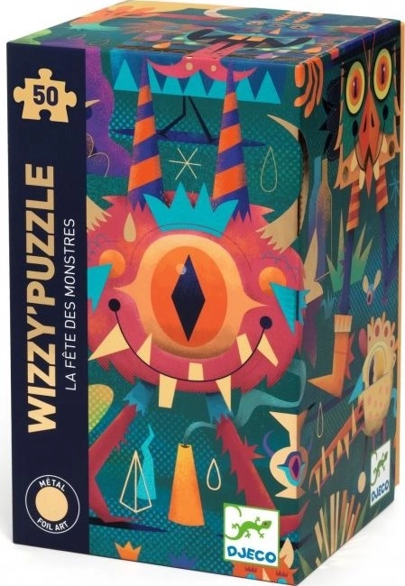 Puzzle métallique Monster Party 50 pièces