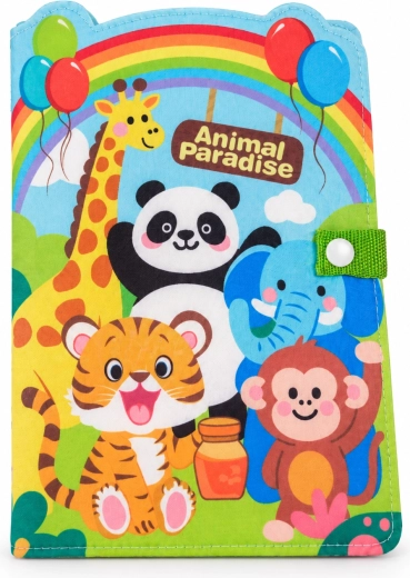 Livre éducatif en tissu Chipolino Zoo