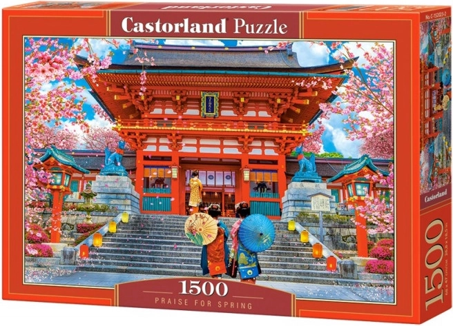 Puzzle 1500 pièces Japon Éloge du printemps