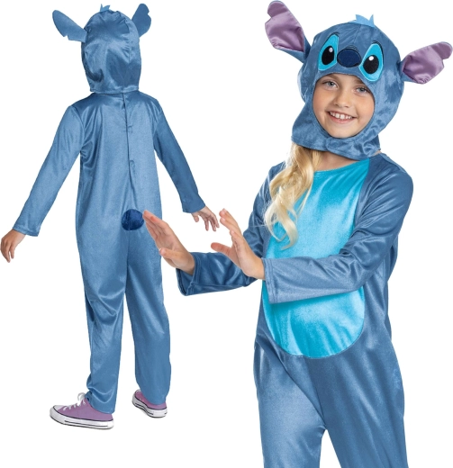 Costume de carnaval pour enfant Stitch Lilo et Stitch 94–109 cm (3–4 ans)