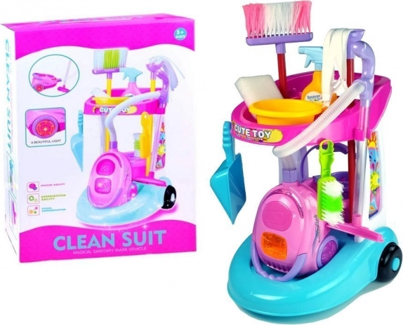 Ensemble de nettoyage pour enfants avec aspirateur