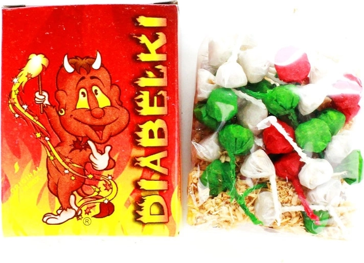 Allumettes pétaradantes Diabełki – 60 pièces