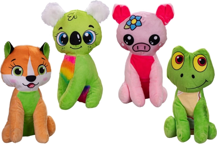 Peluche 21 cm – compagnon tout doux pour bébés