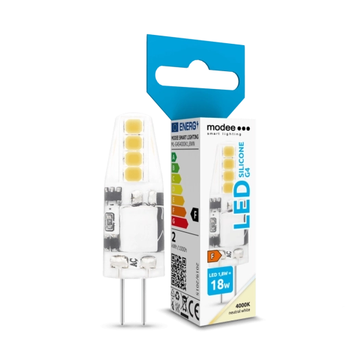 Ampoule LED G4 1,8 W 12 V AC/DC blanc neutre