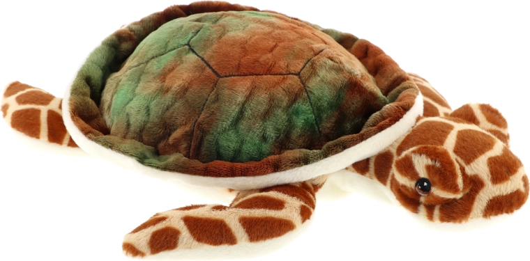 Tortue de mer en peluche Keeleco 25 cm