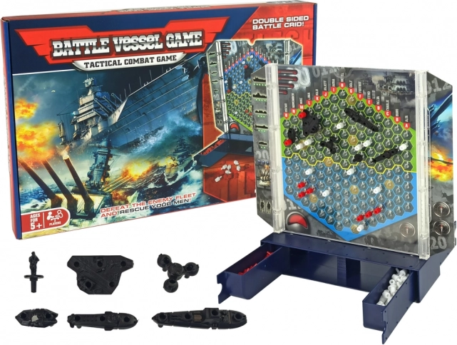 Jeu de stratégie logique Ship Battle Gris