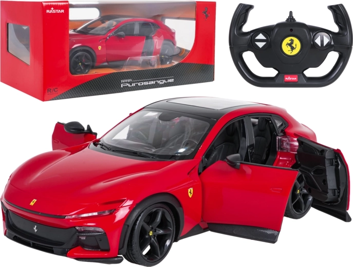 Voiture RC Ferrari Purosangue 1:14 Rastar rouge