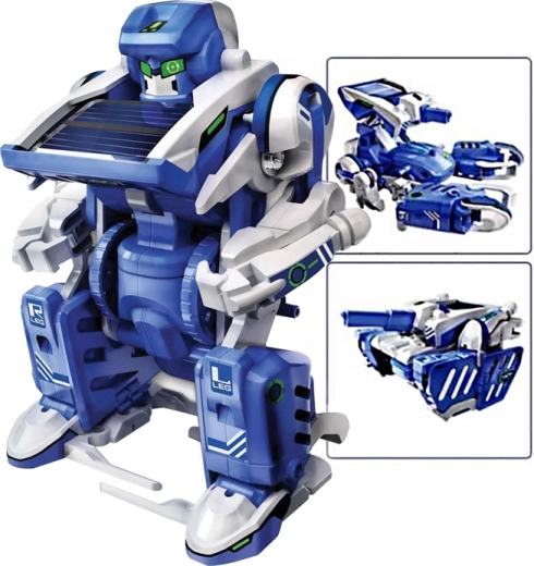 Robot solaire 3-en-1 Sparkys – kit de construction pour enfants