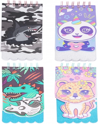 Bloc-notes à spirale 9 × 9,5 cm, 40 pages blanches