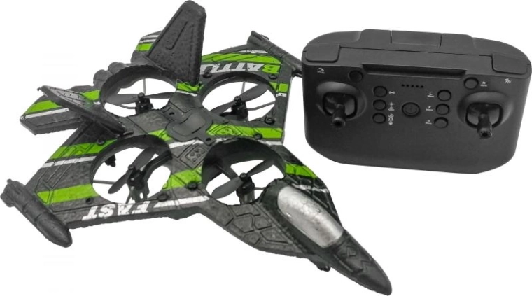 Drivero avion de chasse RC vert