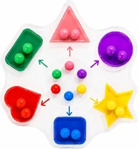 Trieur sensoriel antistress en gel à presser (squishy) – couleurs