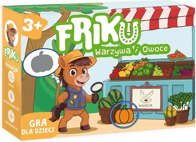 Friku – légumes et fruits (jeu éducatif pour enfants)