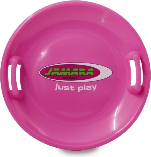 Jamara Snow Play assiette à neige ronde 60 cm rose - 1 pièce