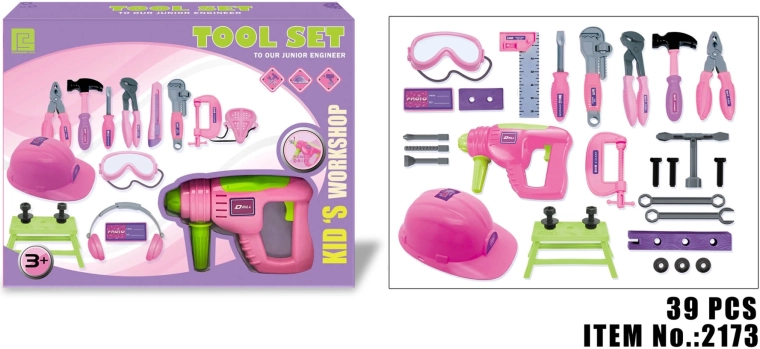 Kit de bricolage pour enfants avec casque (39 pièces)