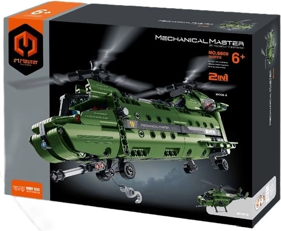 IM.MASTER hélicoptère militaire 2en1 (393 pièces) - 1 pièce