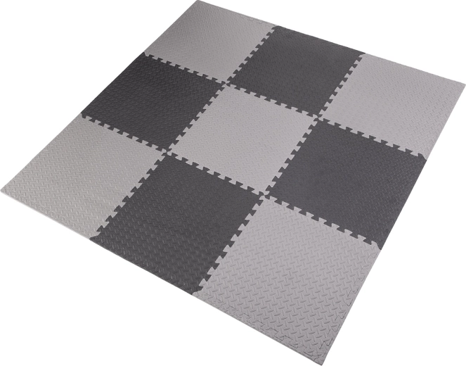 Tapis puzzle de protection HMS Premium MP12 gris clair