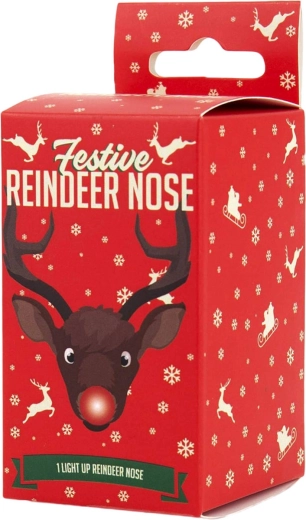 Gift Republic nez de renne lumineux à piles - 1 pièce