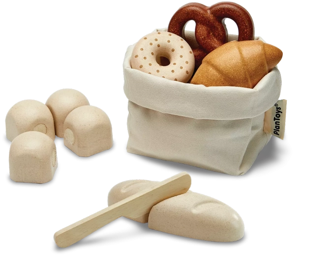 Set de viennoiseries en bois PlanToys