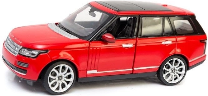 Modèle de voiture Range Rover 1:24 rouge