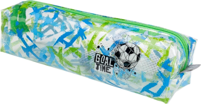 Argus Goal Time trousse transparente pour stylos et petits objets, football - 1 pièce