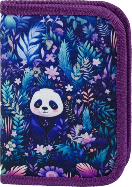 BAAGL Trousse scolaire à un compartiment Jungle Panda