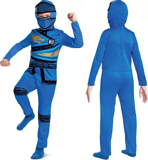 Déguisement enfant LEGO NINJAGO Jay 127–136 cm (7–8 ans)