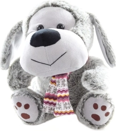 Chien en peluche 25 cm