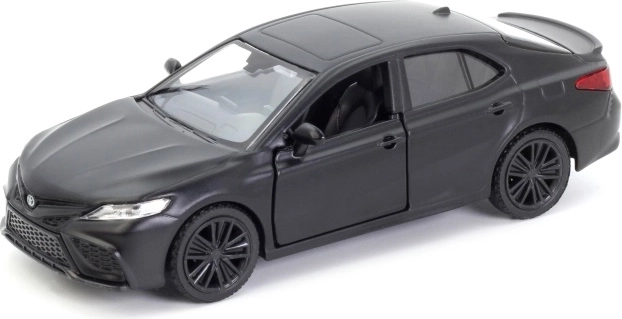 Modèle métallique RMZ City Toyota Camry 2022 1:39 noir mat avec moteur à rétrofriction