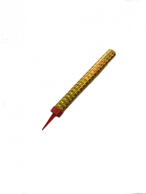 Fontaine de fête dorée 12 cm