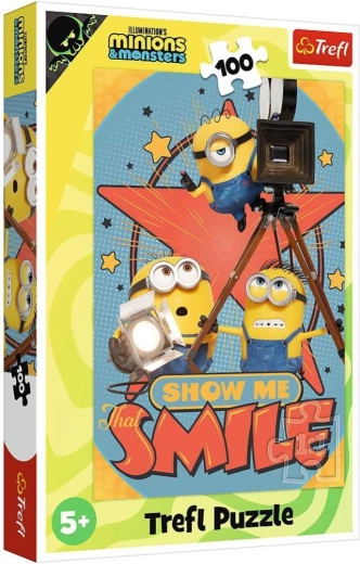 Puzzle Les Mignons et les monstres 100 pièces 27,5 × 41 cm
