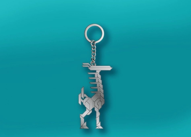 Porte-clés en métal HORIZON FORBIDDEN WEST