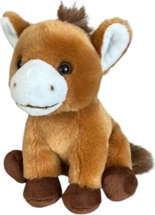 Petit cheval en peluche Ziki 14 cm - 1 pièce
