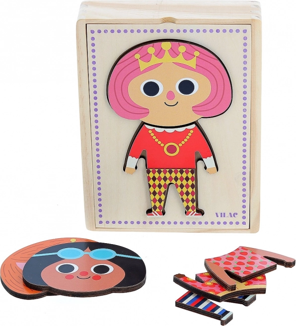 Puzzle à habiller Vilac Jade