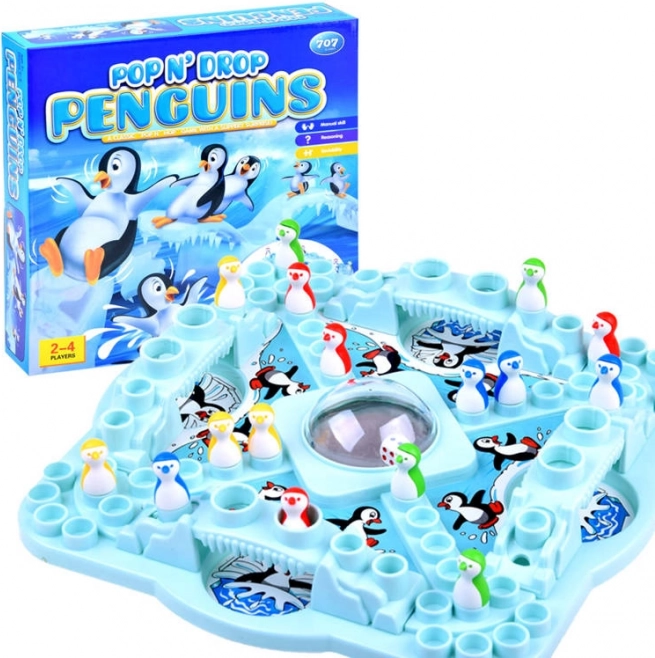 Jeu de course Pingouins sur la glace
