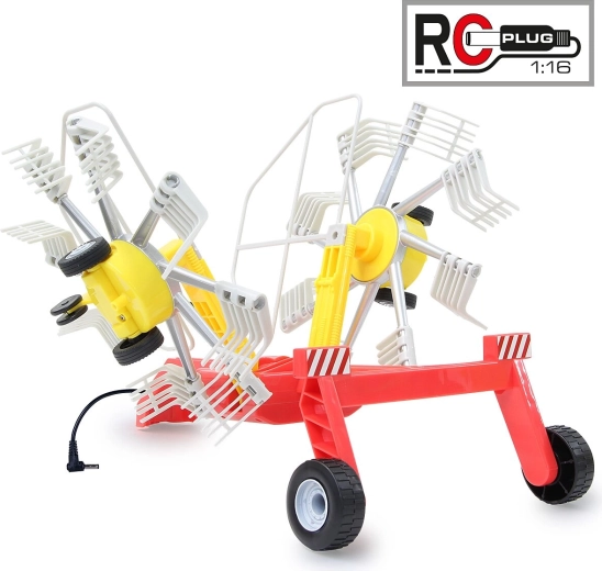 Râteau Pöttinger pour tracteur RC à l’échelle 1:16
