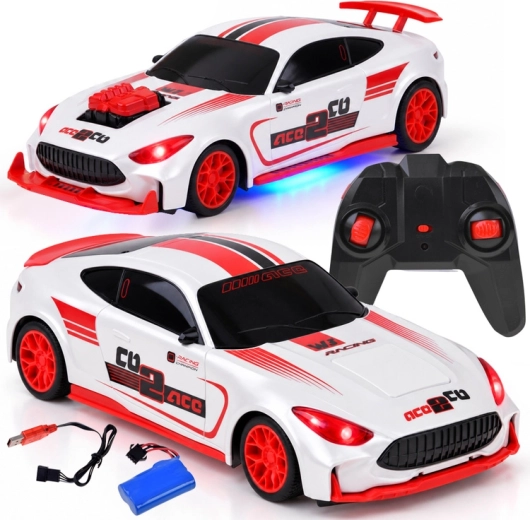 Voiture télécommandée CRAZON 1:16 avec transformation et lumières